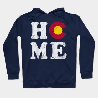 Colorado Home Flag Hoodie